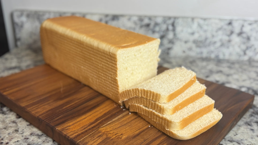 Farmhouse White Bread in 13” Pullman Loaf Pan
