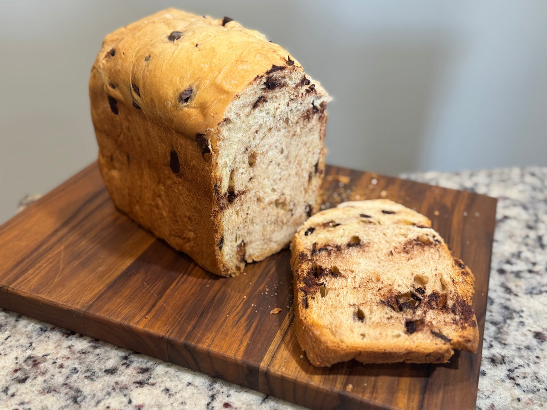 Easy Bread Machine Sourdough Bread Recipe - Milk Chocolate Babka Bread!
