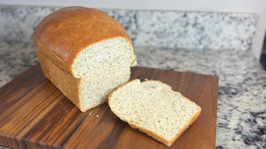 Easy Bread Machine Recipe Almond Poppy Seed Yeast Bread Dough Cycle Bread Maker