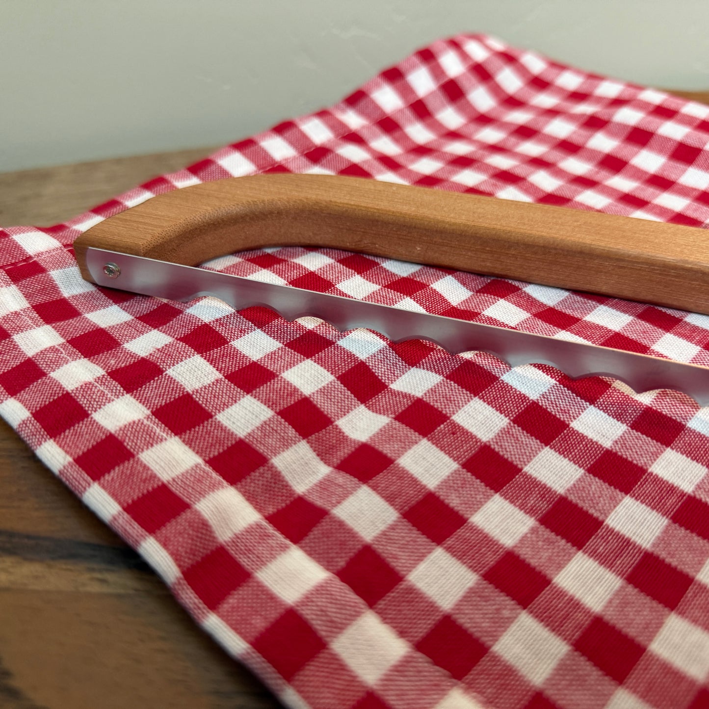 Wooden Bread Bow Knife