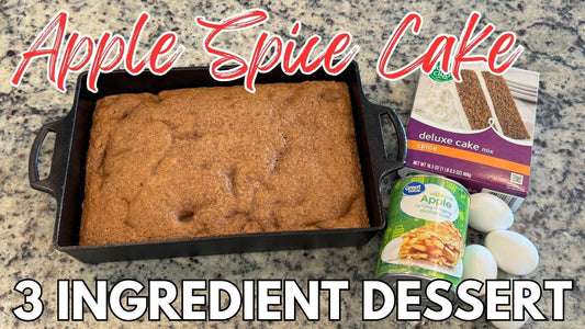 3 Ingredient Apple Spice Cake