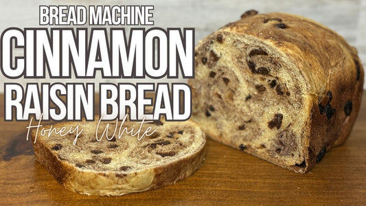 Easy Bread Machine Cinnamon Raisin Honey Bread Recipe