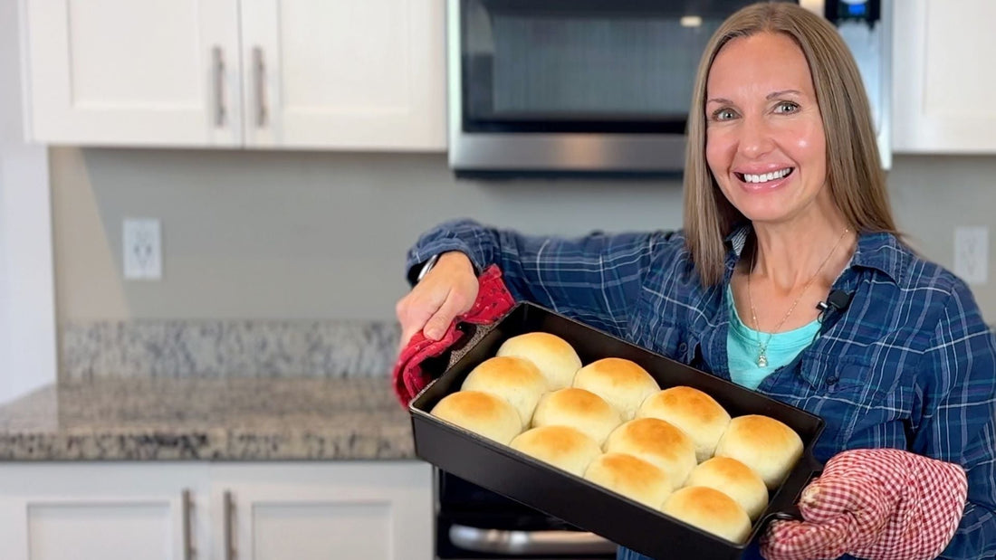 Soft & Fluffy Honey Yeast Rolls (Bread Machine Dough Cycle) Thanksgiving Rolls!