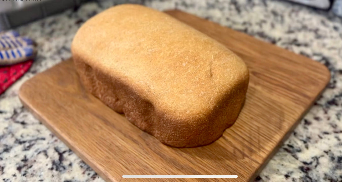 Bread Machine Freshly Milled Flour Honey Whole Wheat Bread Recipe