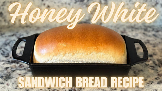 Honey White Sandwich Bread Recipe