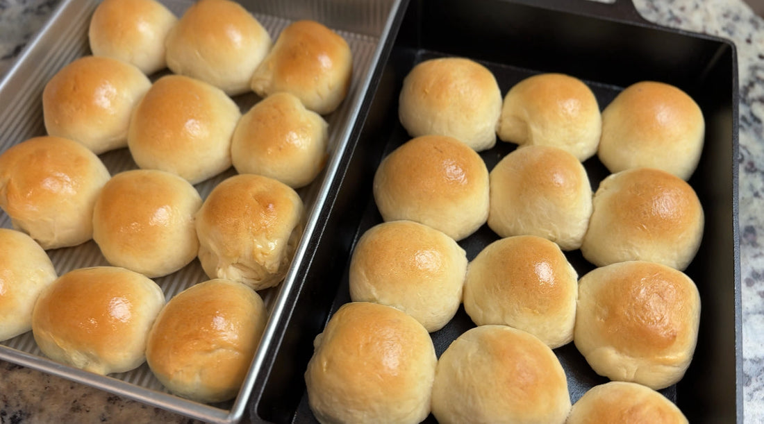 1-Hour Yeast Rolls Recipe | Soft, Fluffy One Hour Dinner Rolls (Easy & Homemade)