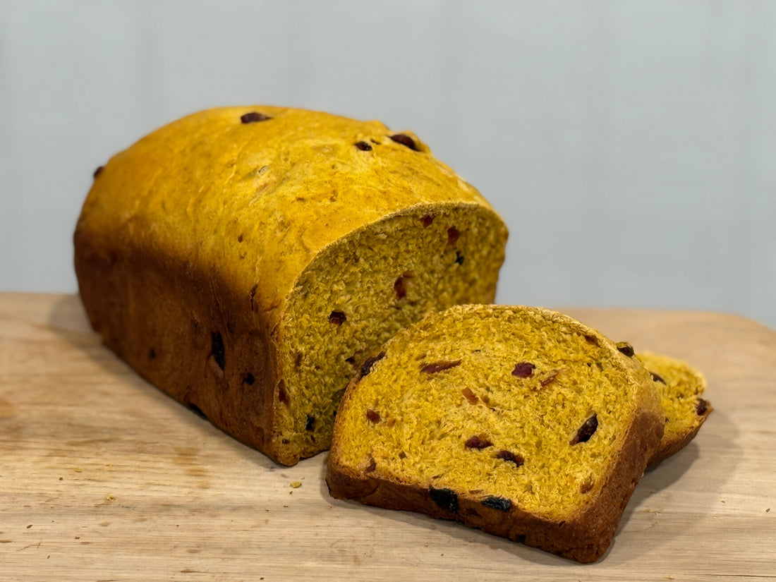 Pumpkin Harvest Yeast Bread (Bread Machine + Stand Mixer)