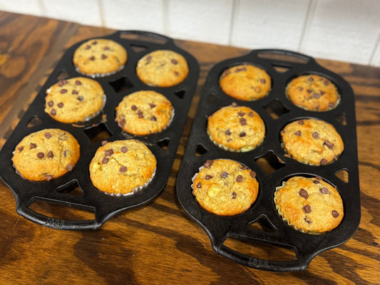 Fresh Milled Flour Banana Muffins (Einkorn + Soft White) + Sourdough option!