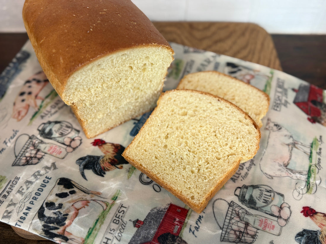 One-Hour Soft Sandwich Bread (Country White)