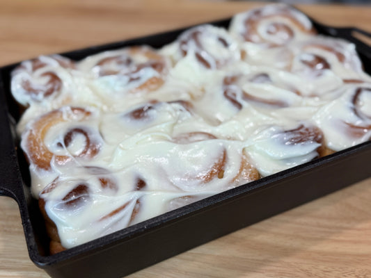 1-Hour FRESH MILLED FLOUR Lemon Rolls with Lemon Buttercream Icing