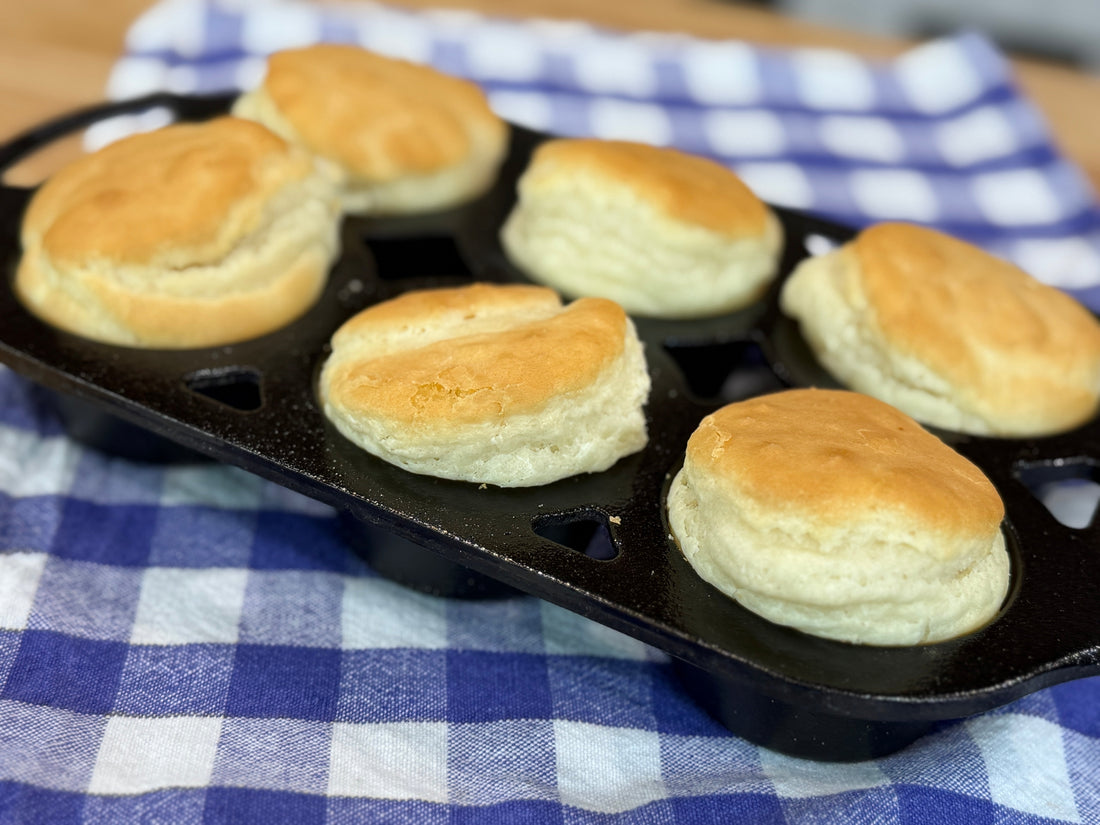 3 Ingredient Southern Mayo Drop Biscuits