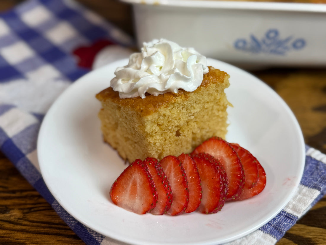 4 Ingredient Condensed Milk Cake