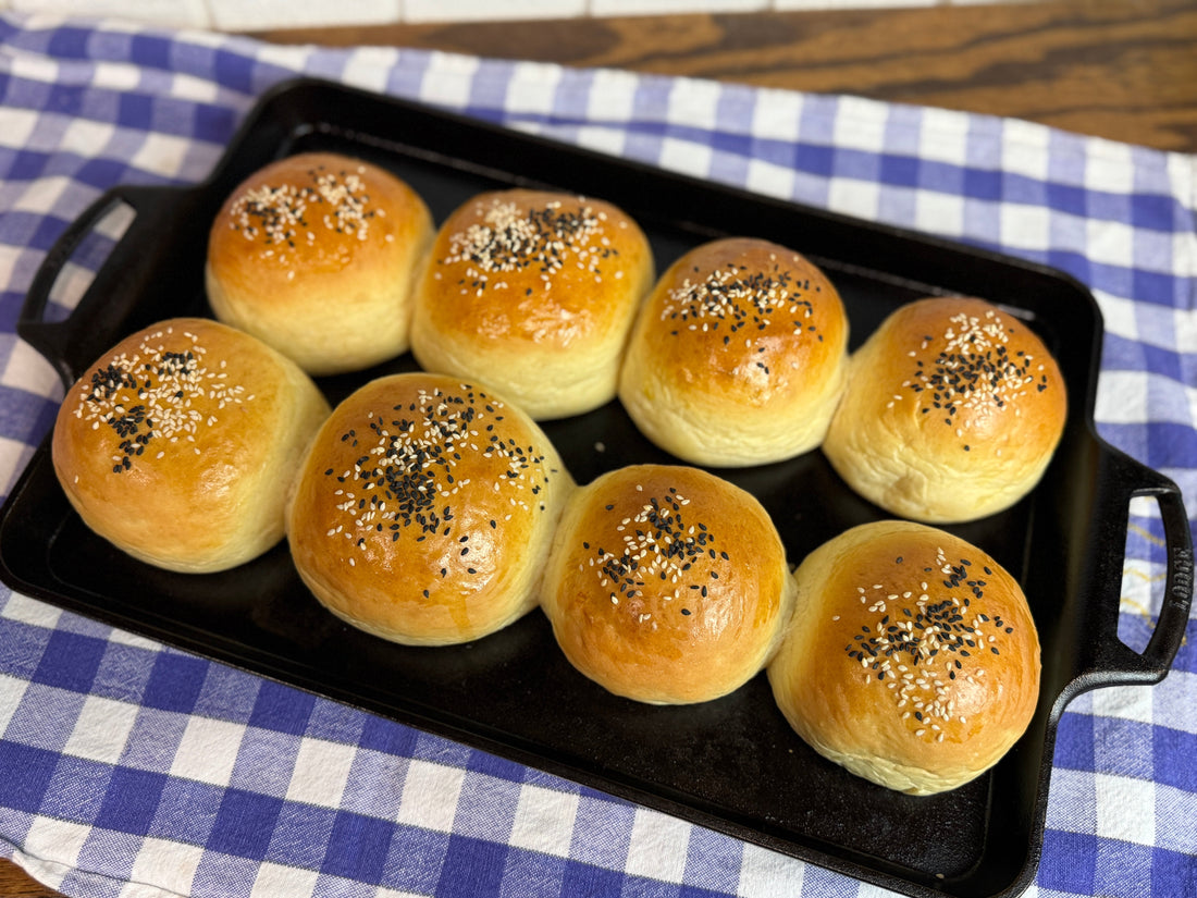 I Made These Buns in 26 Minutes! 30 Minute Homemade Hamburger Buns (No Rise!)
