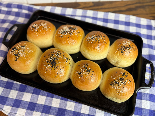 I Made These Buns in 26 Minutes! 30 Minute Homemade Hamburger Buns (No Rise!)