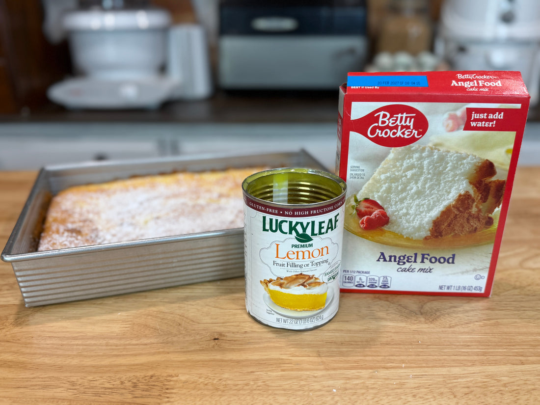 2-Ingredient Lemon Cloud Cake