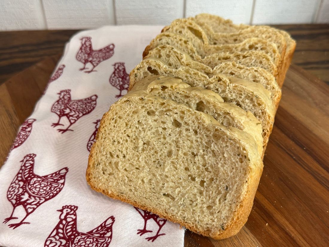Bread Machine Garlic Bread
