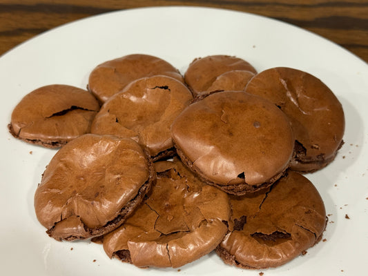 3-Ingredient Flourless Chocolate Brownie Cookies