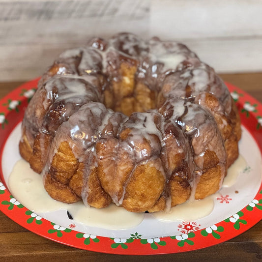 Monkey Bread Recipe Christmas Morning - Pull-Apart Bread