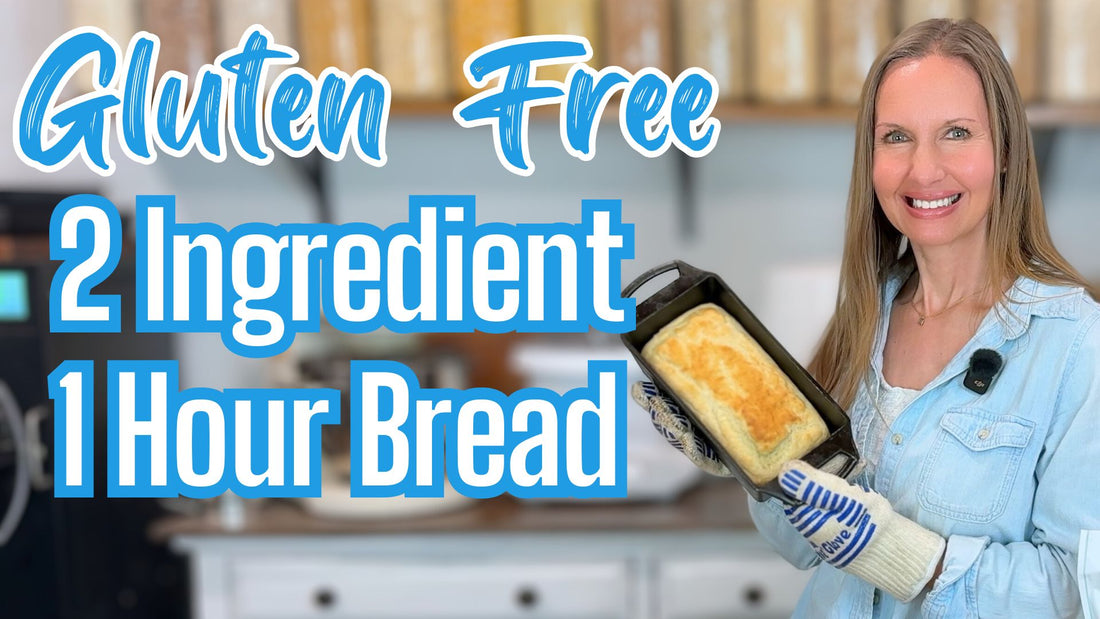 Easiest 2-Ingredient Gluten-Free Bread Ever