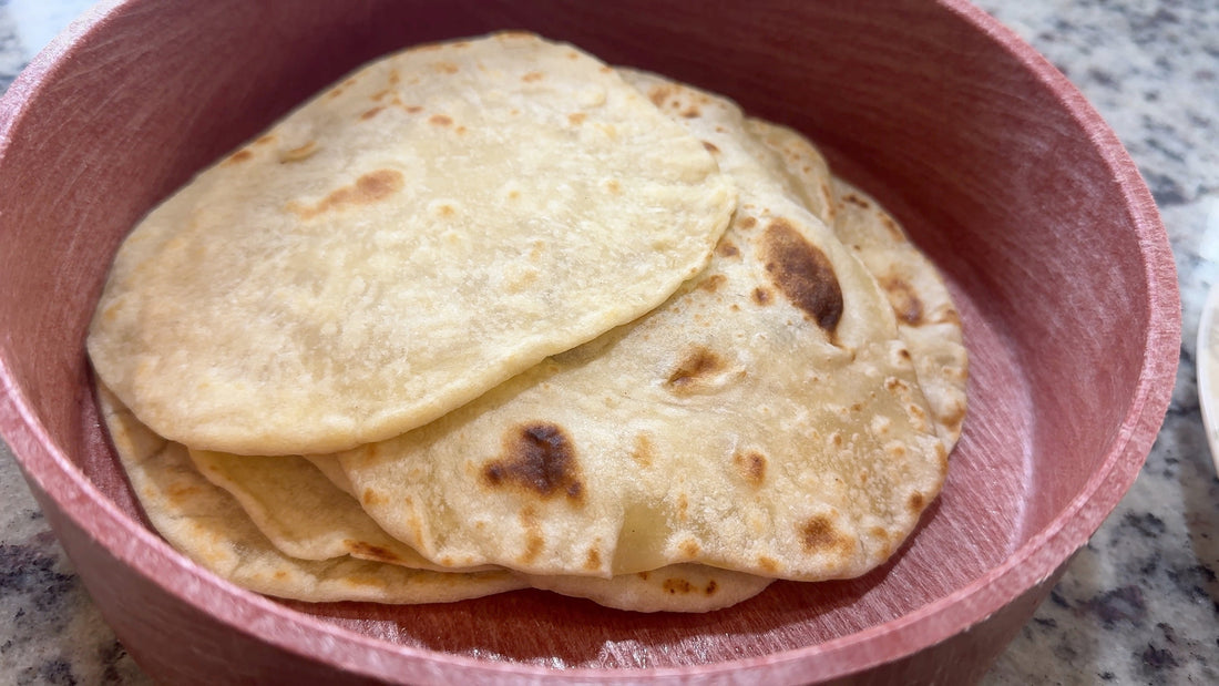 3-Ingredient Homemade Flour Tortillas