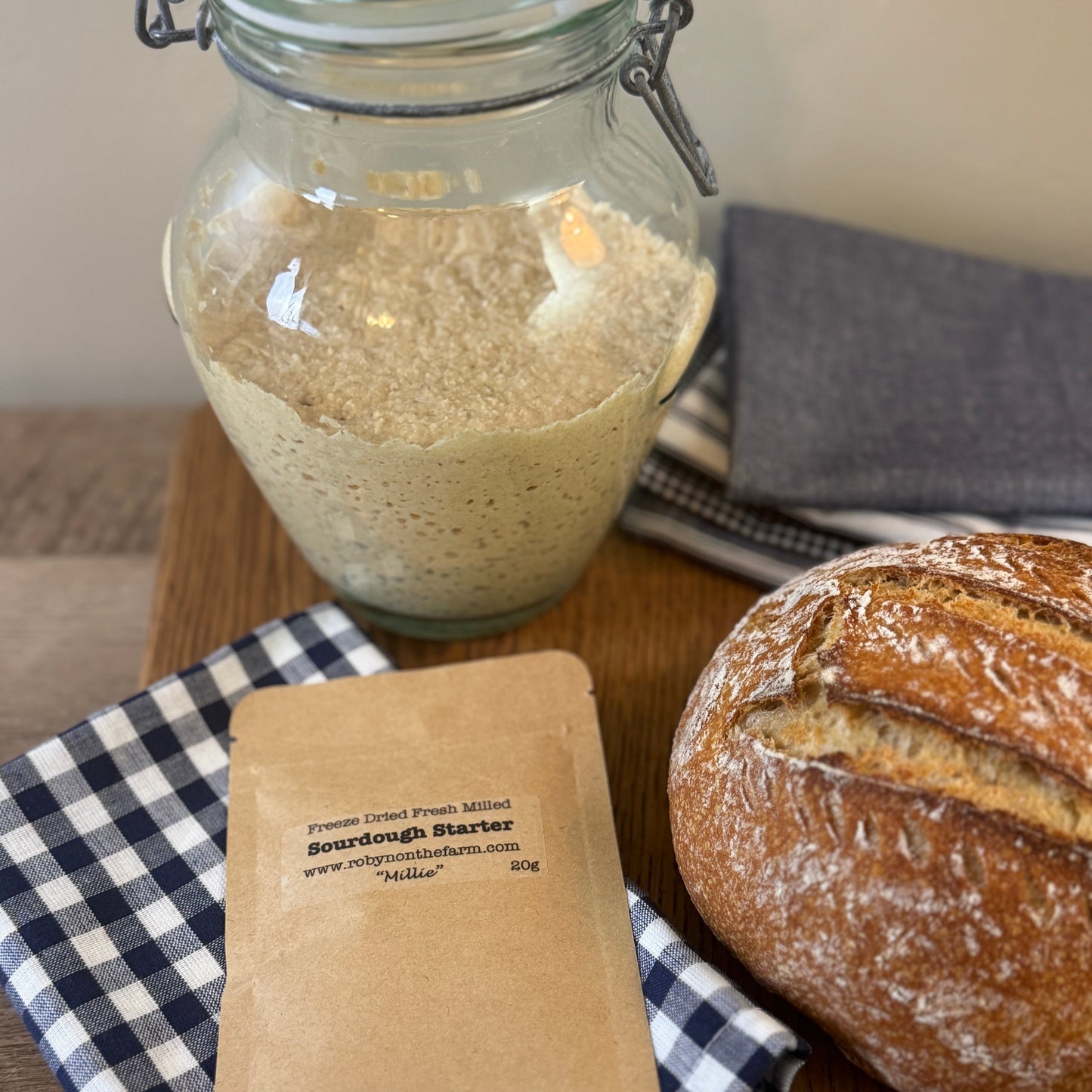 Freeze-Dried Sourdough Starter