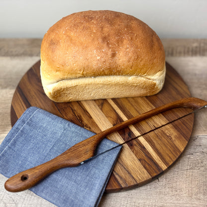 15 inch Round Teak Wood Cutting Board