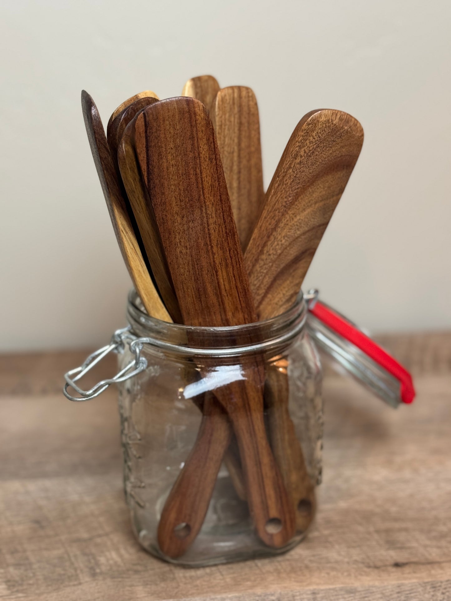 Wood Sourdough Spurtle