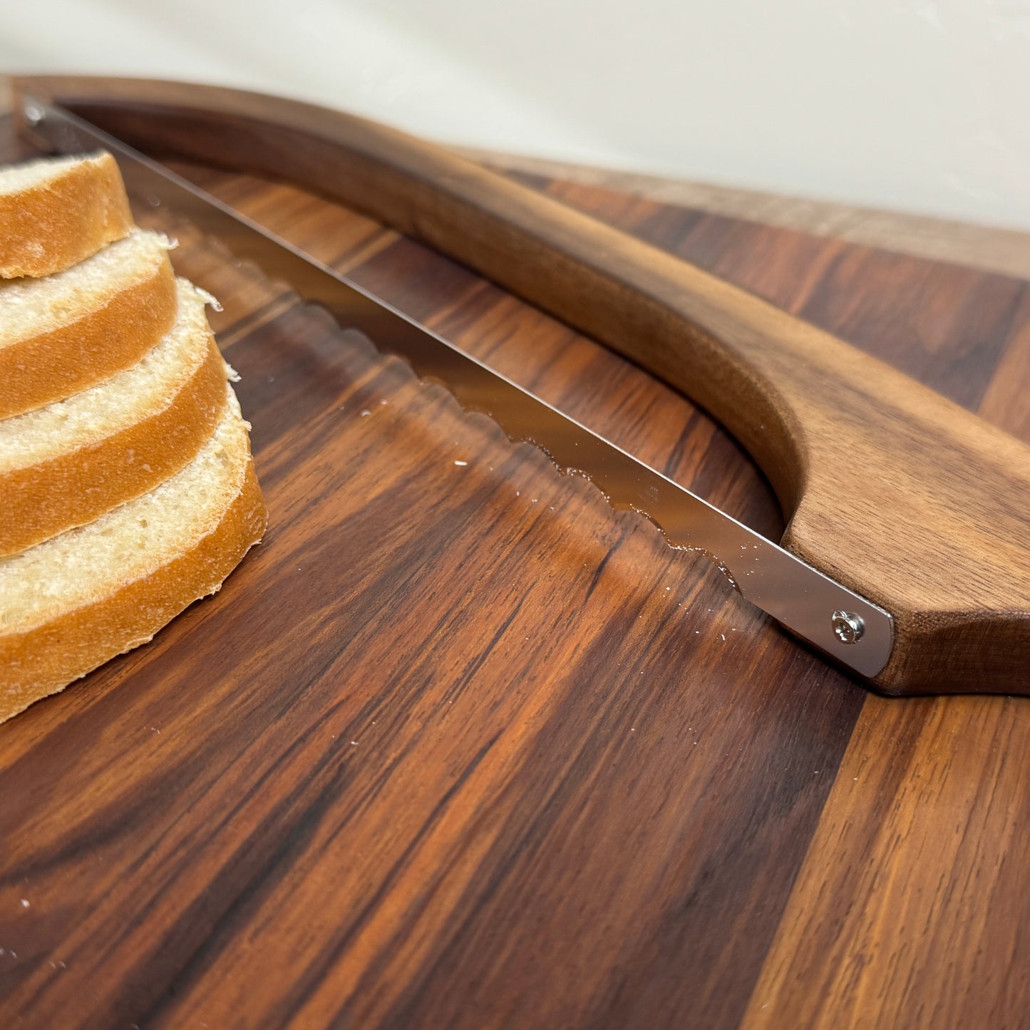 Wooden Bread Bow Knife