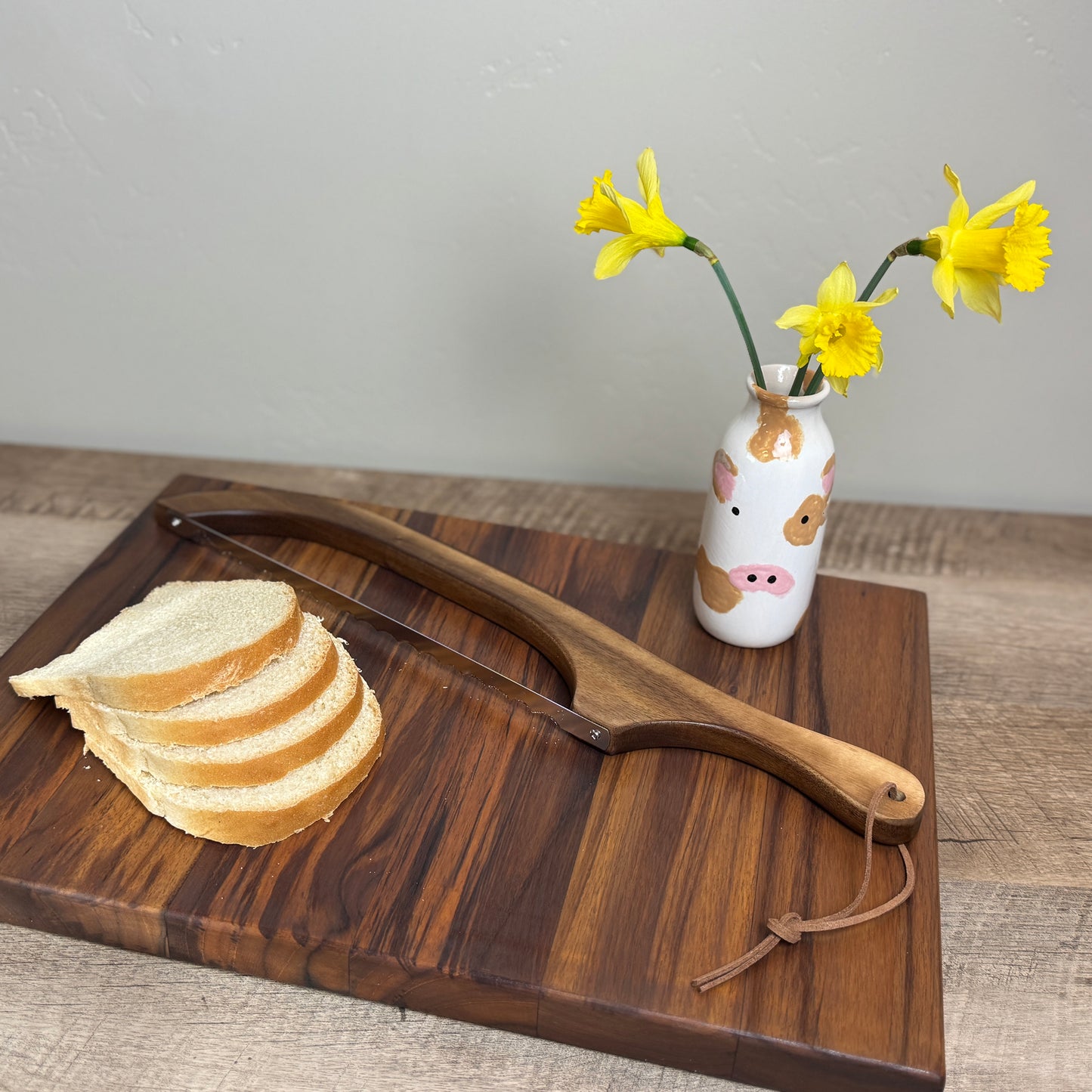 Wooden Bread Bow Knife