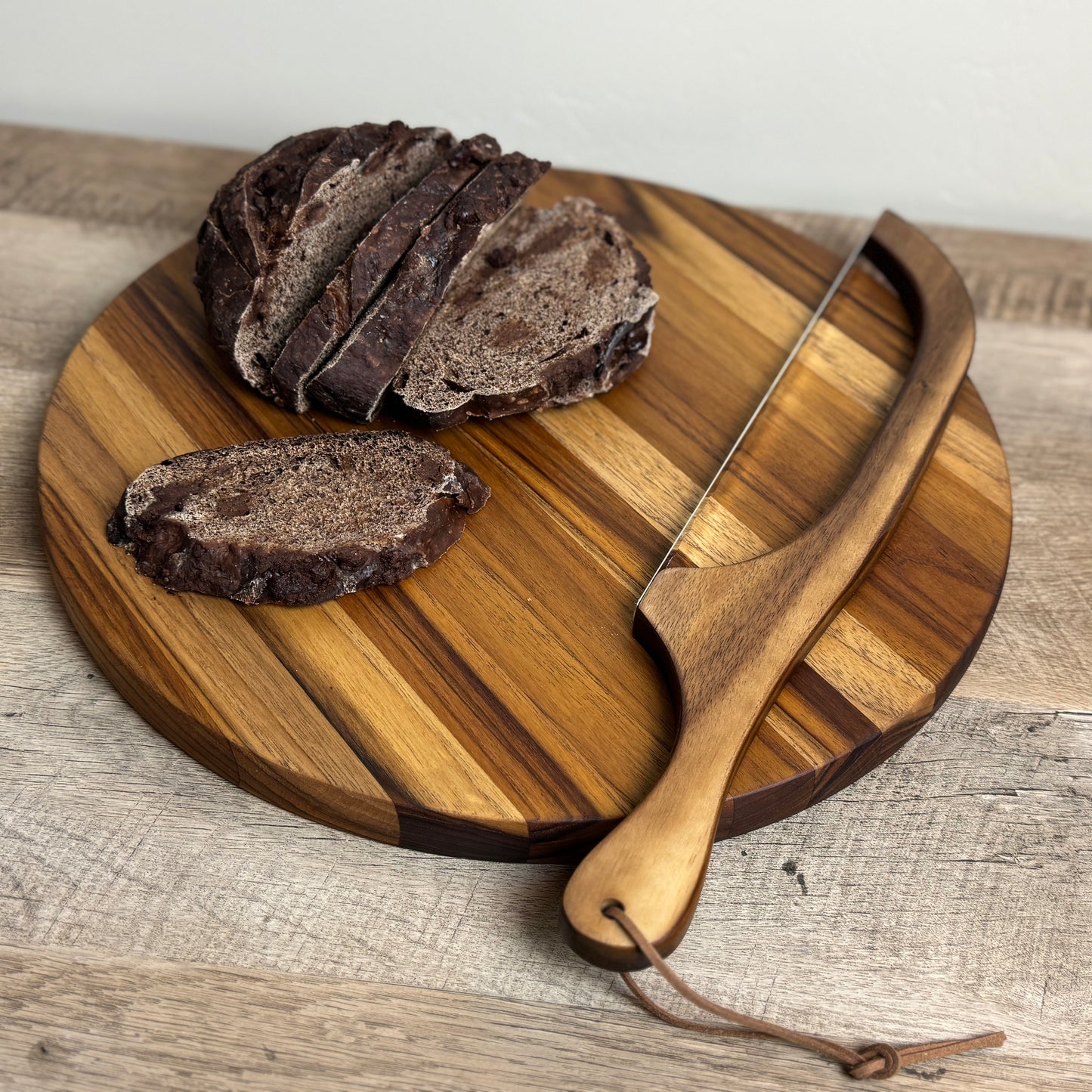 Wooden Bread Bow Knife