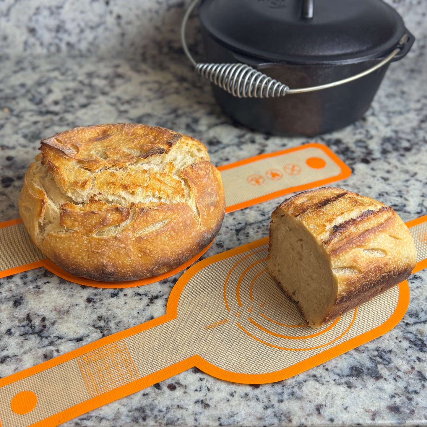 Silicone Bread Sling (2-Pack: Round & Rectangular/Oval)